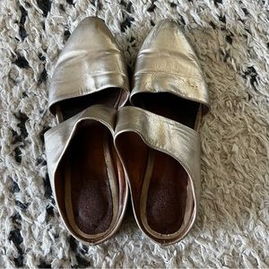 Zou Xou Platino Mules Size 40